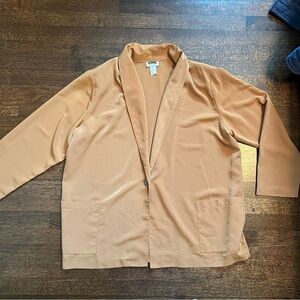 Vintage Mark Reed size 18W mustard gold blazer